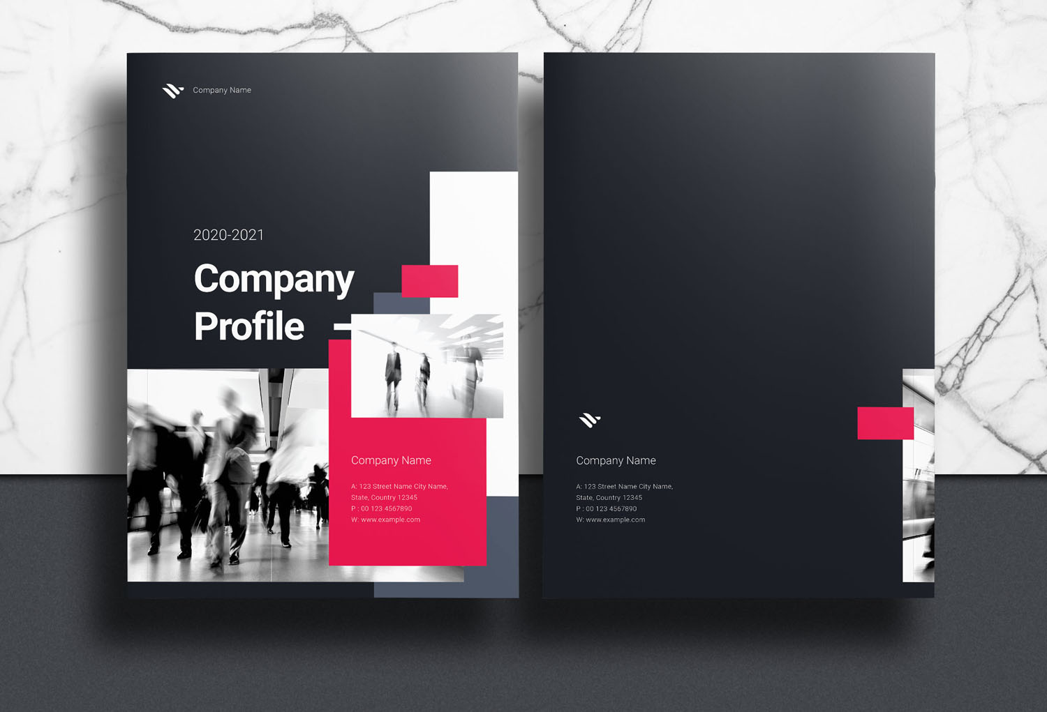 Company Profile Template Free Unsell Design
