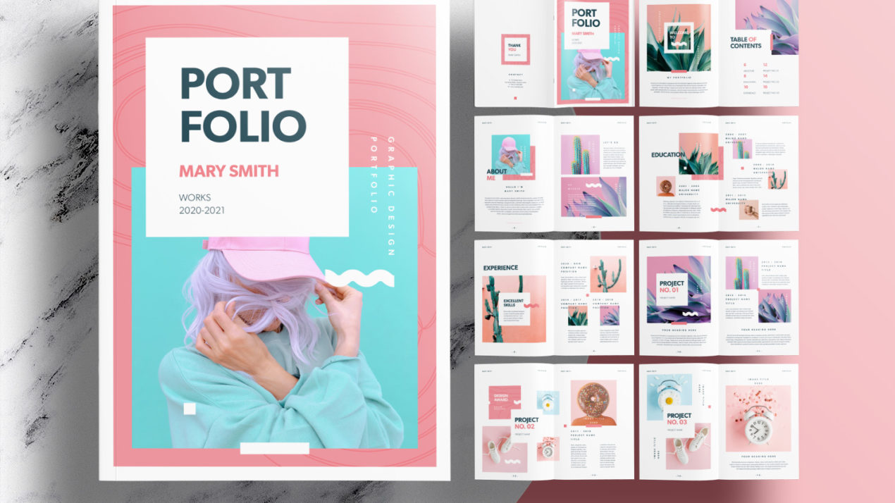 Portfolio Page Of Free Templates Graphic Resources Unsell Design