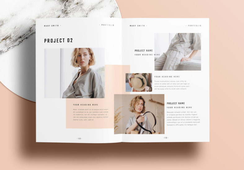 Free InDesign Portfolio Templates