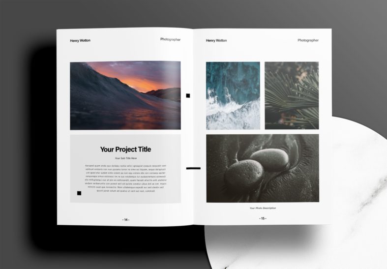 Free InDesign Photobook Layout Templates
