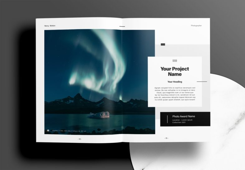 Free Indesign Portfolio Photobook Templates