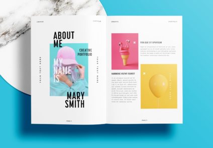 Free InDesign Portfolio Layout Templates