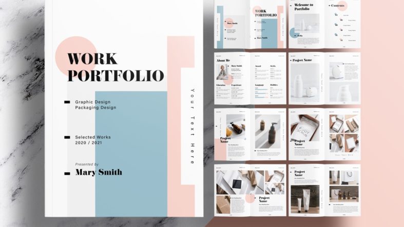 Portfolio Free Templates Graphic Resources Unsell Design