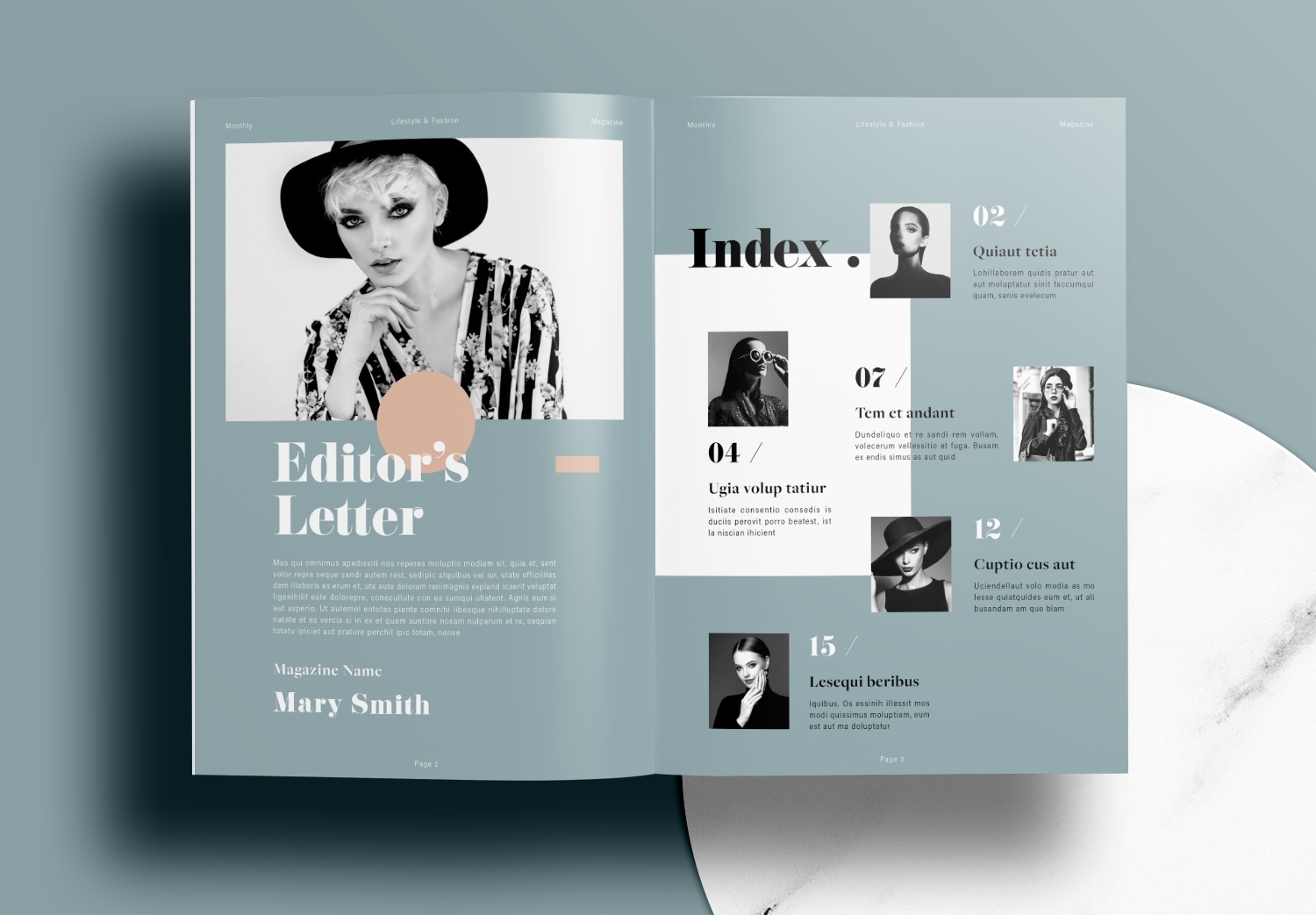 Magazine Cover Design in InDesign