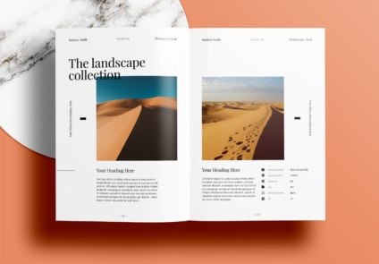 Free Indesign Photography Portfolio Template