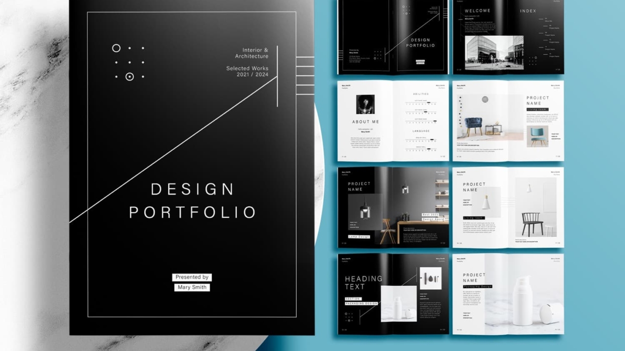 Portfolio - Free Templates & Graphic Resources | Unsell.Design