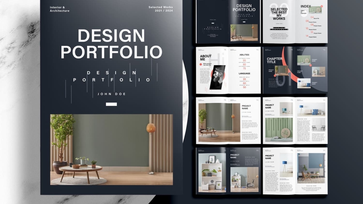 Portfolio - Free Templates & Graphic Resources | Unsell.Design